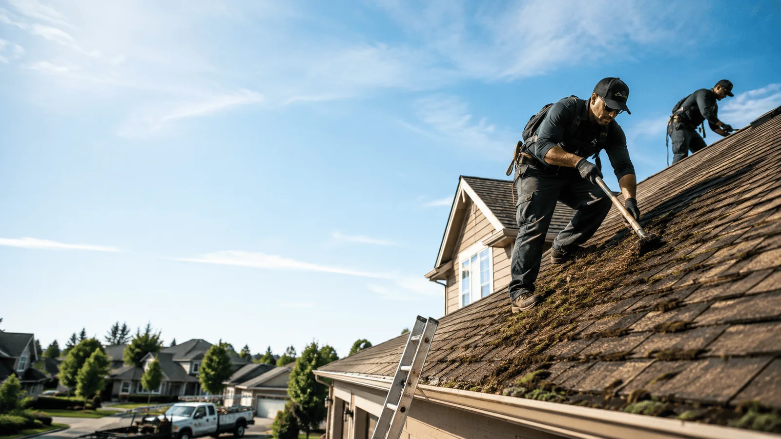 Roof Moss Removal in West Islip, NY near me